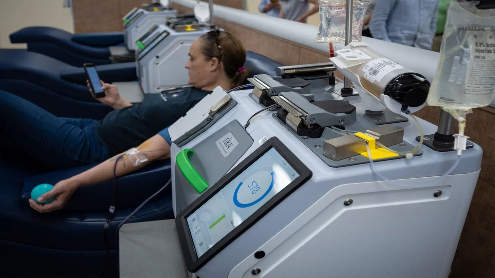 Doner is donating on the new Rika device