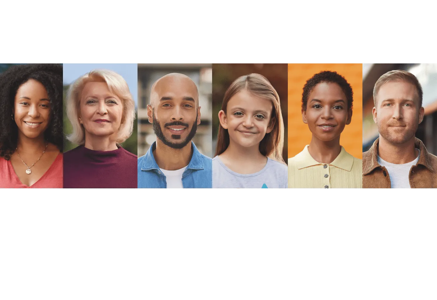 Group of people smiling